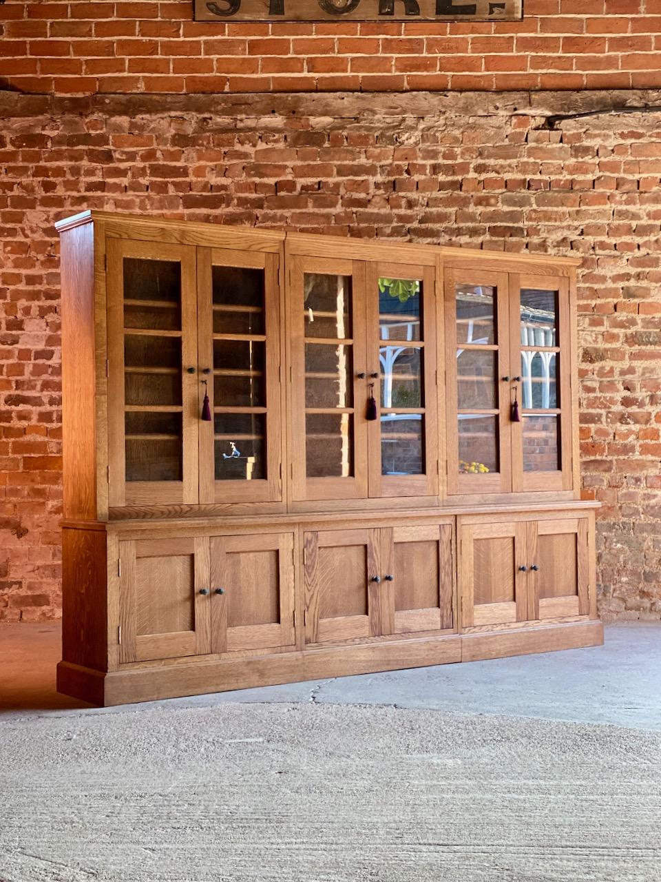 Stunning Large Apothecary Bookcase Display Cabinet, Late 20th Century 8