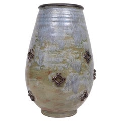 Stunning Large Art vase Roger Guèrin 1930s Belgium