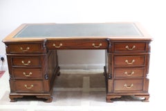 Stunning Large Georgian Style Partner's Desk