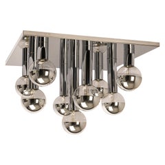 Stunning Large Modular Flushmount, Design Motoko Ishii, Staff, Germany, 1970s