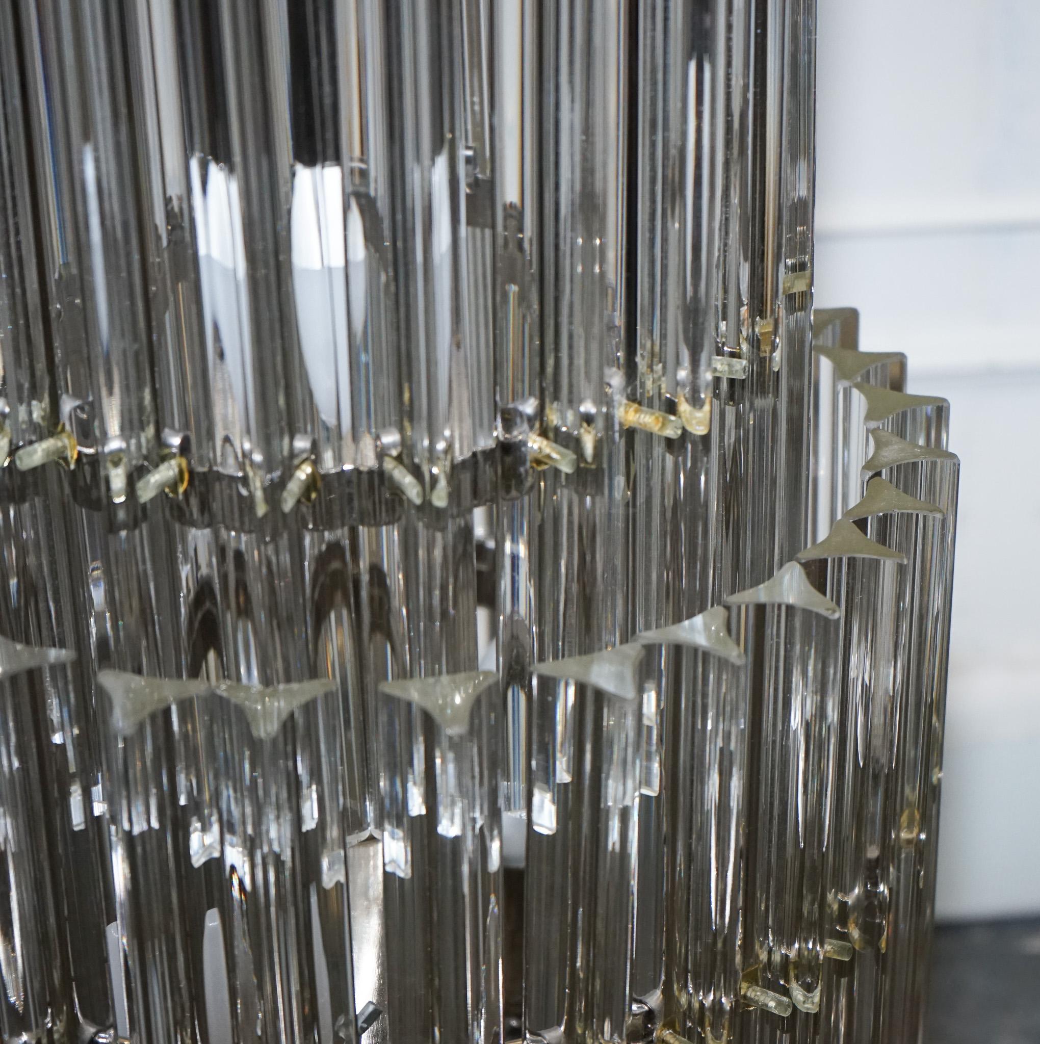 STUPEFACENTE VETRO DI MURANO DI GRANDI DIMENSIONI  Lampada da terra EICHHOLTZ ELDORADO IN STILE ART DECO in vendita 3
