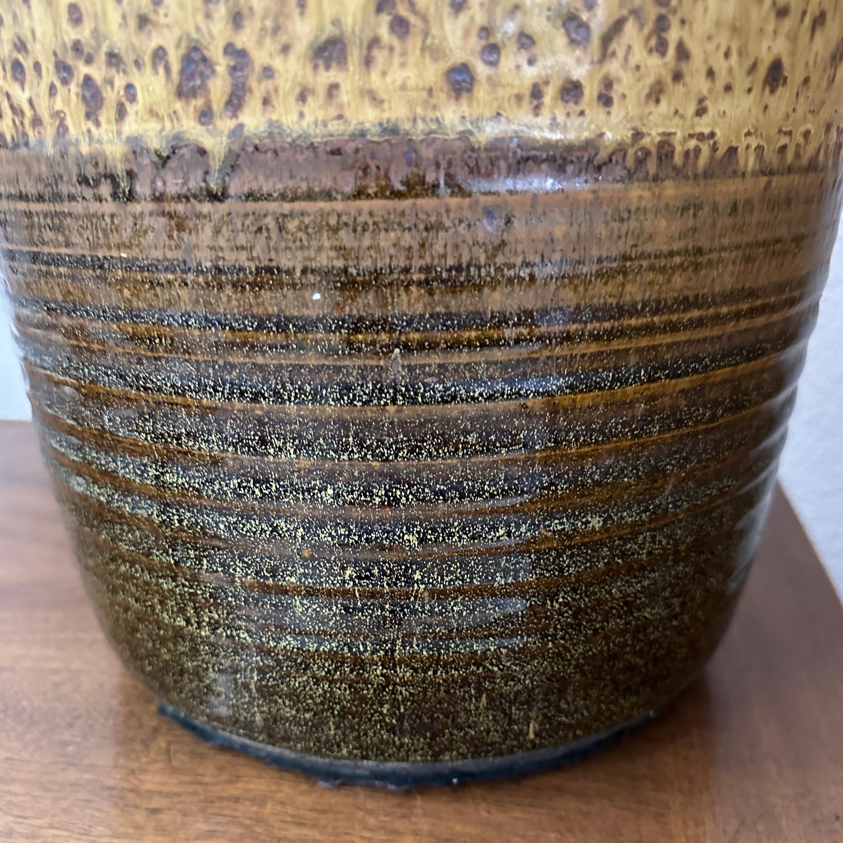 Stunning Large Weed Pot Stoneware For Sale 2
