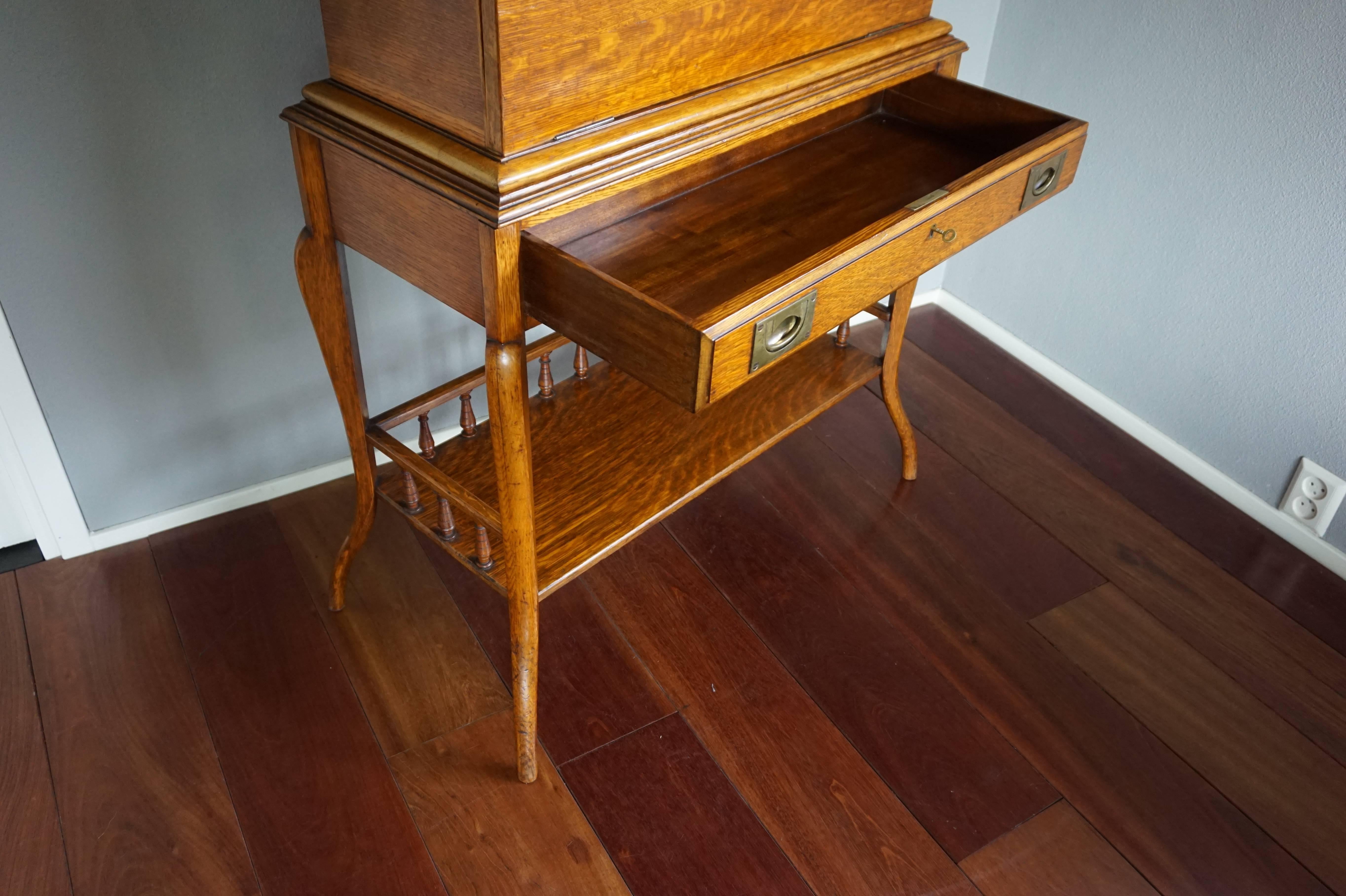 Stunning Late 19th Century Campaign or Travelers Desk Attr. to Thomas Potter For Sale 10