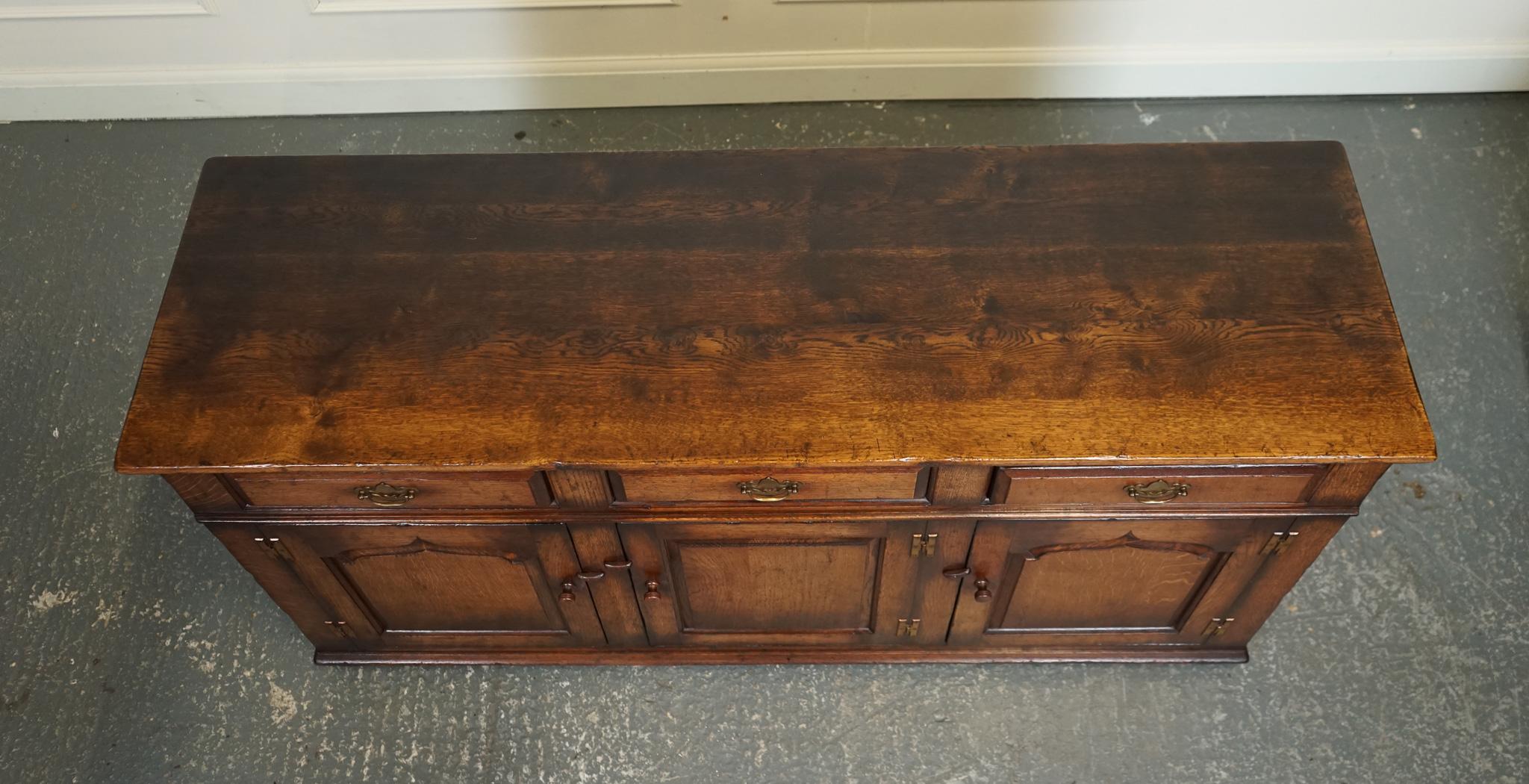 STUNNING LATE 20TH CENTRY TiTCHMARSH & GOODWIN SOLID OAK DRESSER SIDEBOARD J1 4