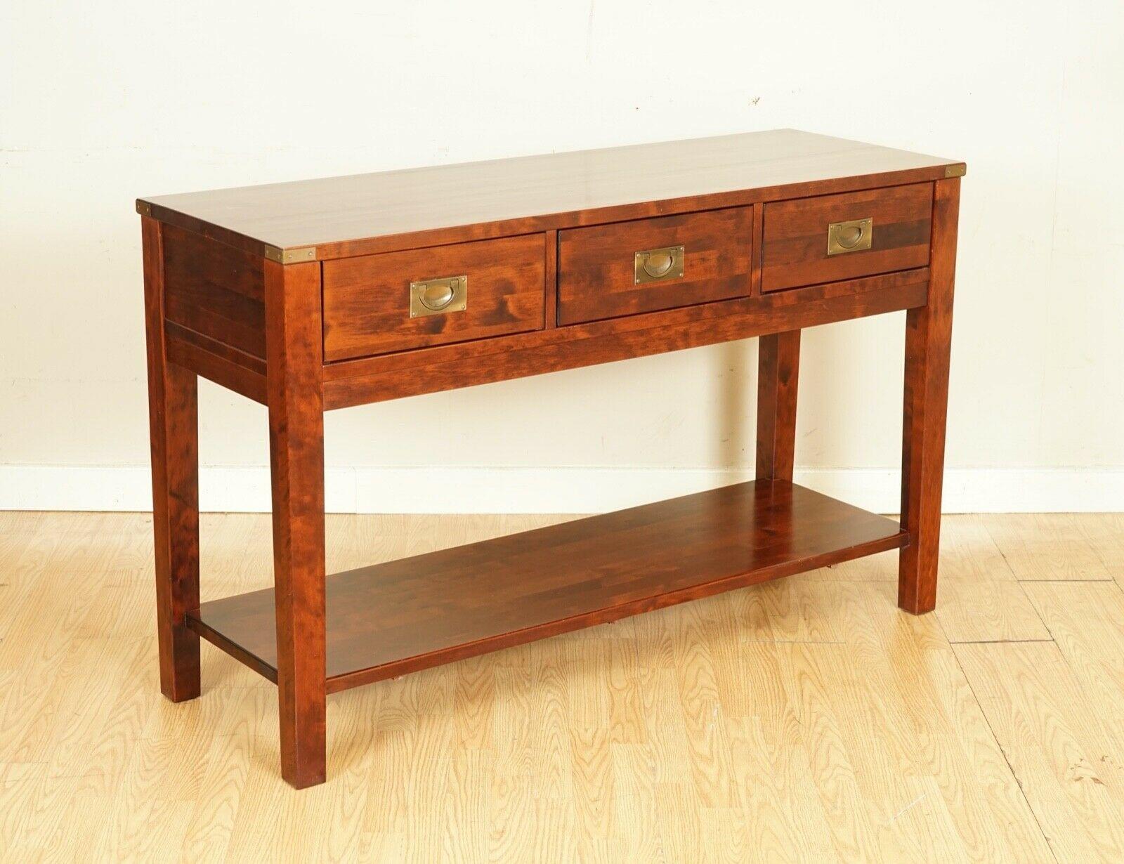 We are so excited to present to you this outstanding sideboard/console table by Laura Ashley.
The Chaldon range is handmade in Poland from Kiln dried solid birch, sourced from managed North European forests.
The handles are in the military