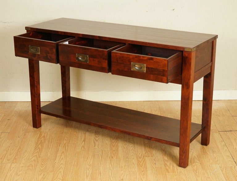 Stunning Laura Ashley Chaldon Military Campaign Sideboard Console Table