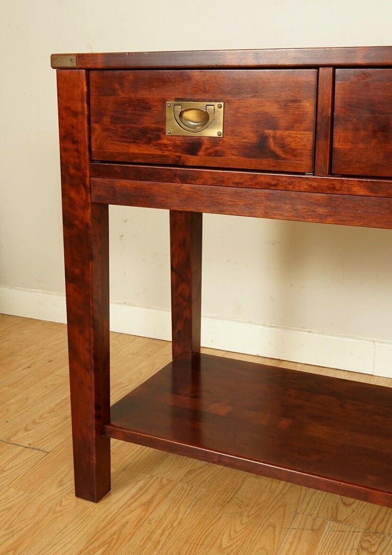 Stunning Laura Ashley Chaldon Military Campaign Sideboard Console Table