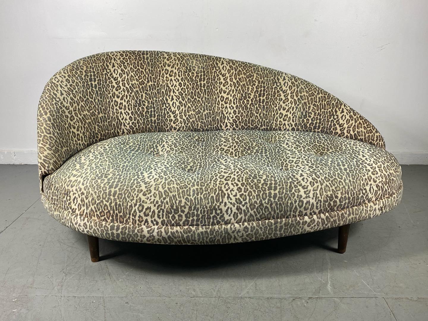 leopard chaise lounge