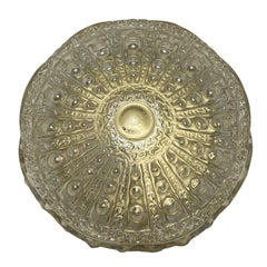 Stunning Limburg Style Bubble Glass Flush Mount Ceiling Light, 1960s