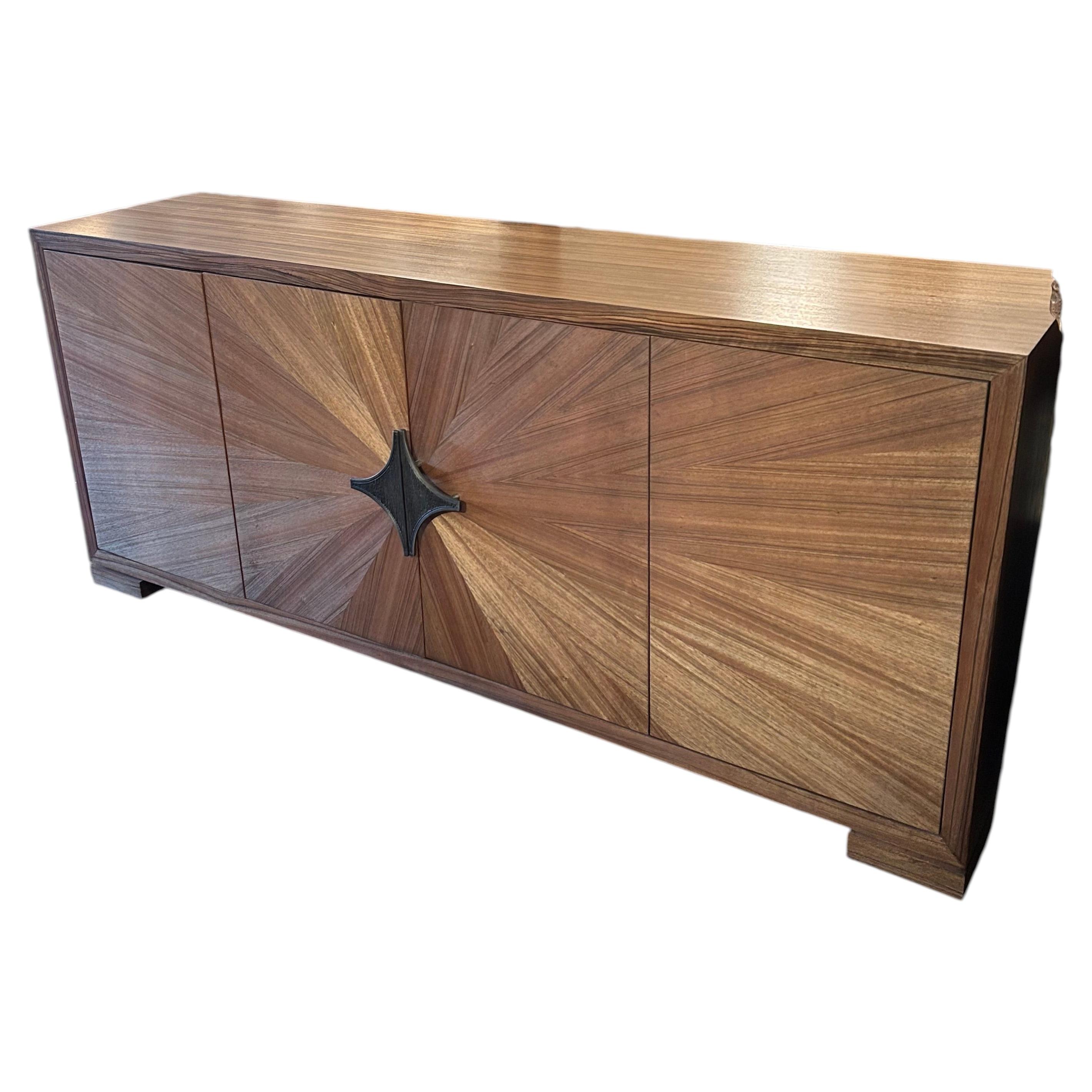 Stunning Manobo Media Cabinet Sideboard For Sale