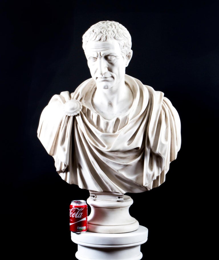 Stunning Marble Bust Marcus Junius Brutus at 1stDibs brutus statue