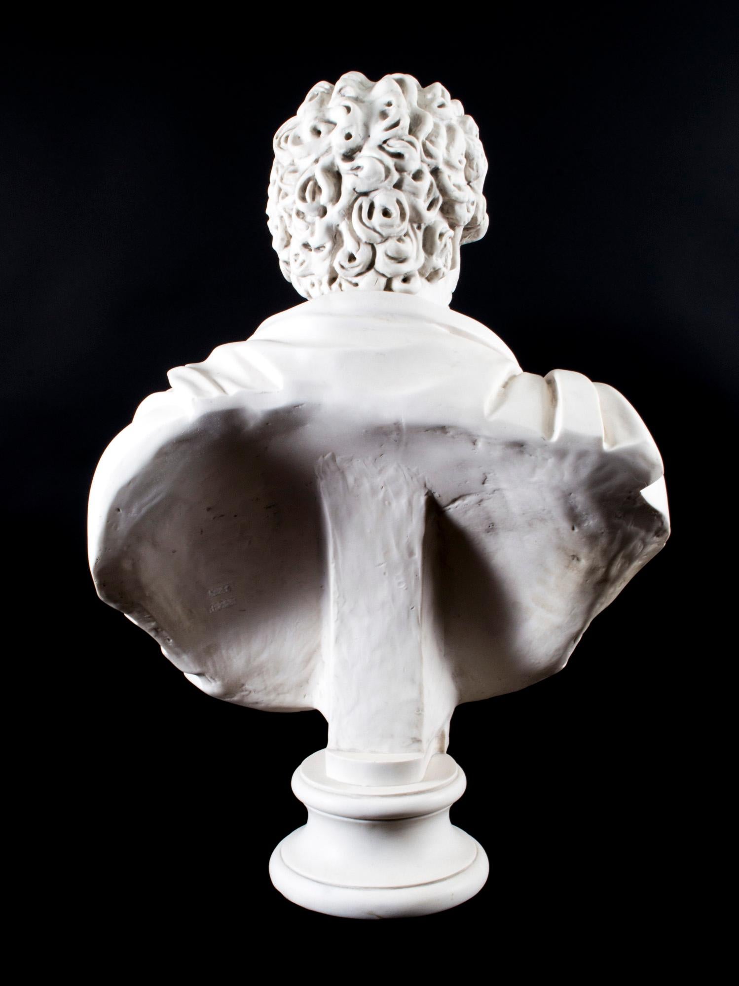 Stunning Marble Bust Roman Emperor Septimius Severus In Excellent Condition In London, GB