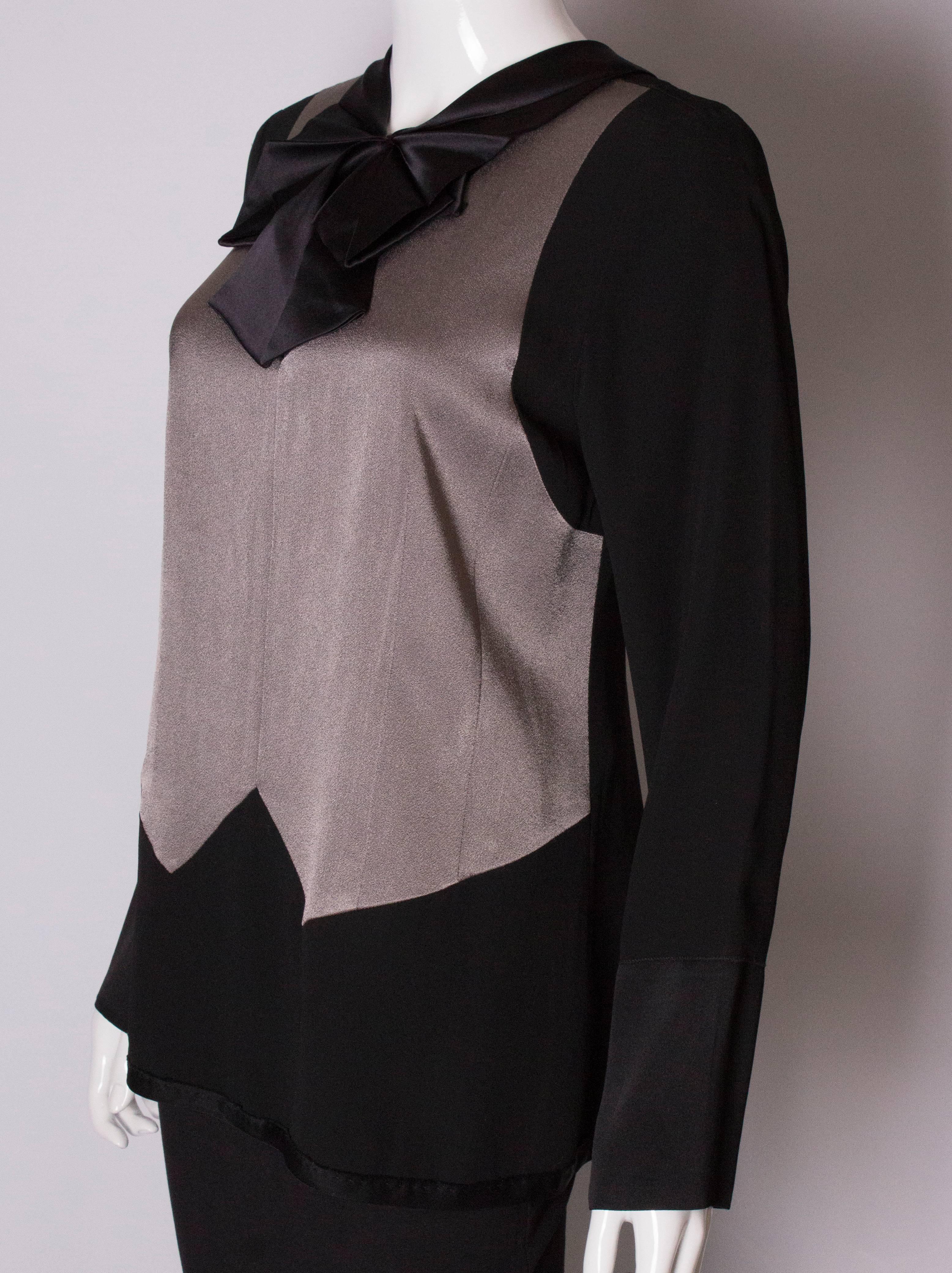 Black Stunning Marc Jacobs Evening Top For Sale