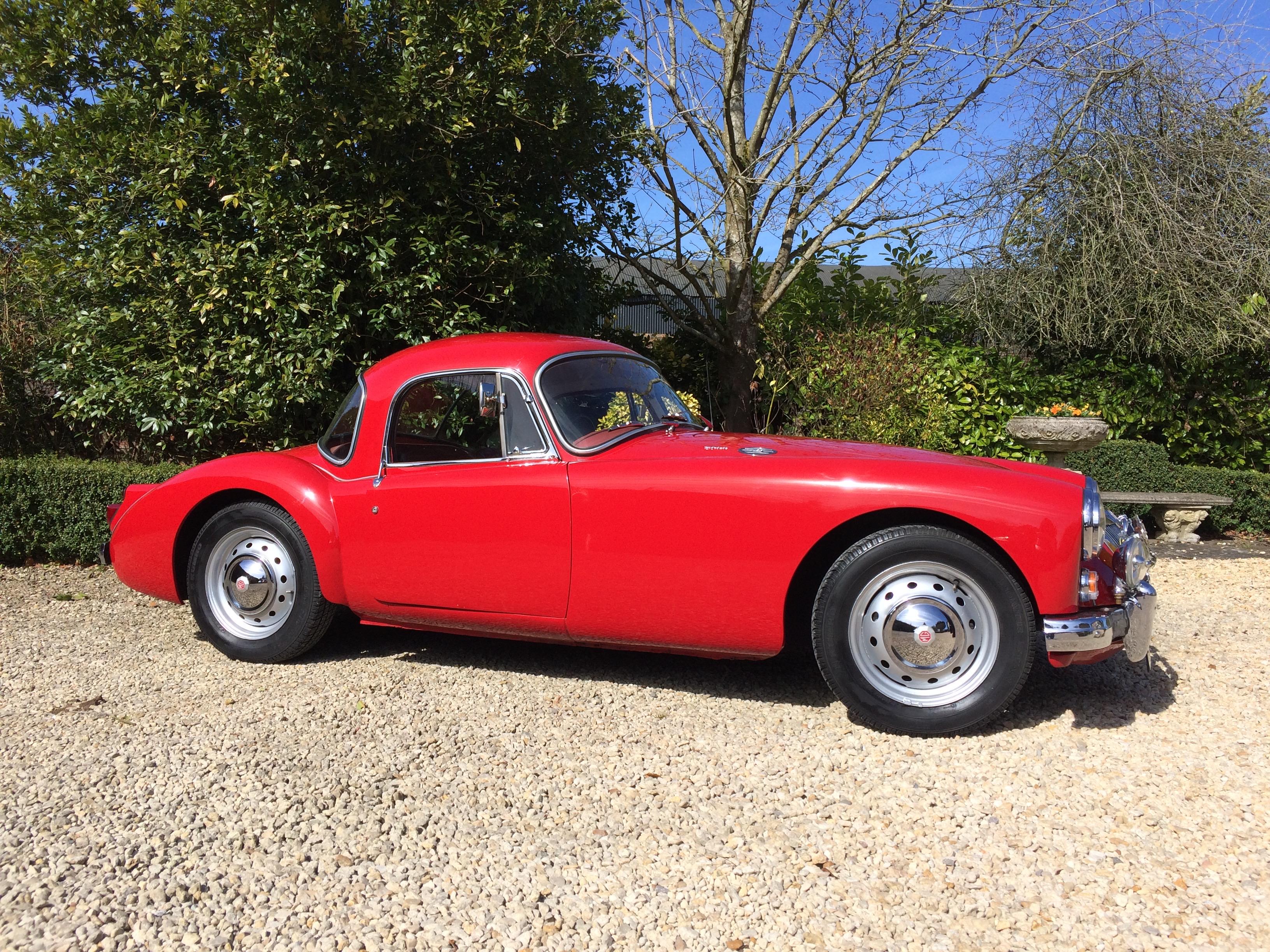 Mid-20th Century Stunning MGA Coupe 1961 Original RHD Car Manufactured 1961 British Classic Car