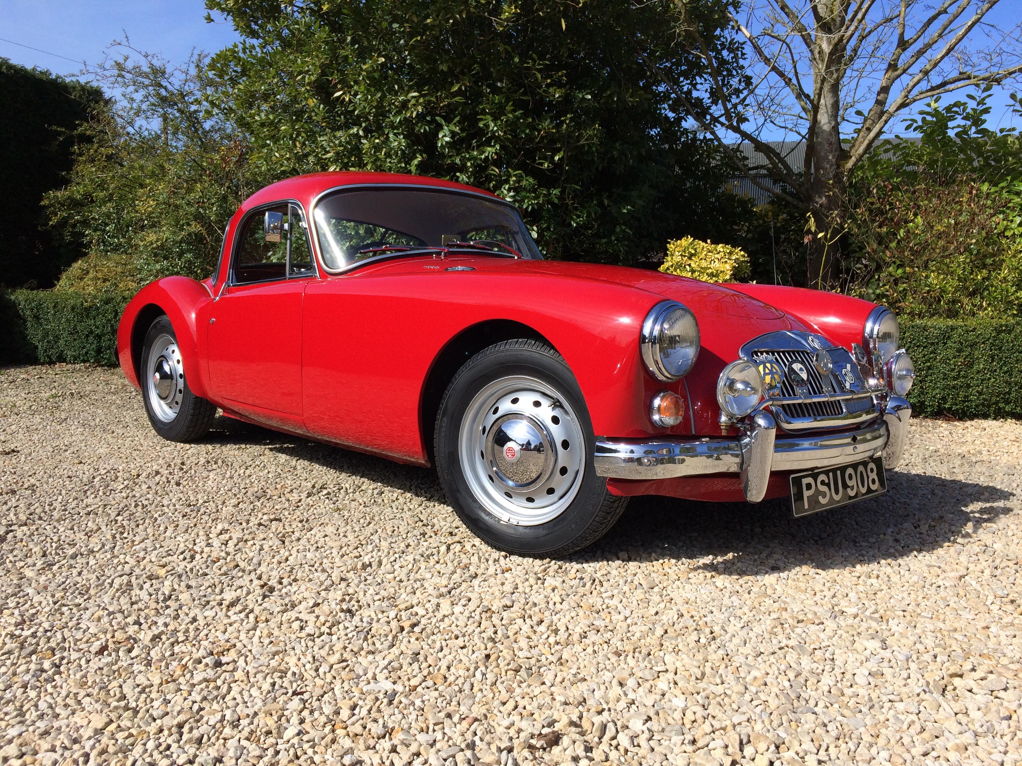 Stunning MGA Coupe 1961 Original RHD Car Manufactured 1961 British Classic Car 1