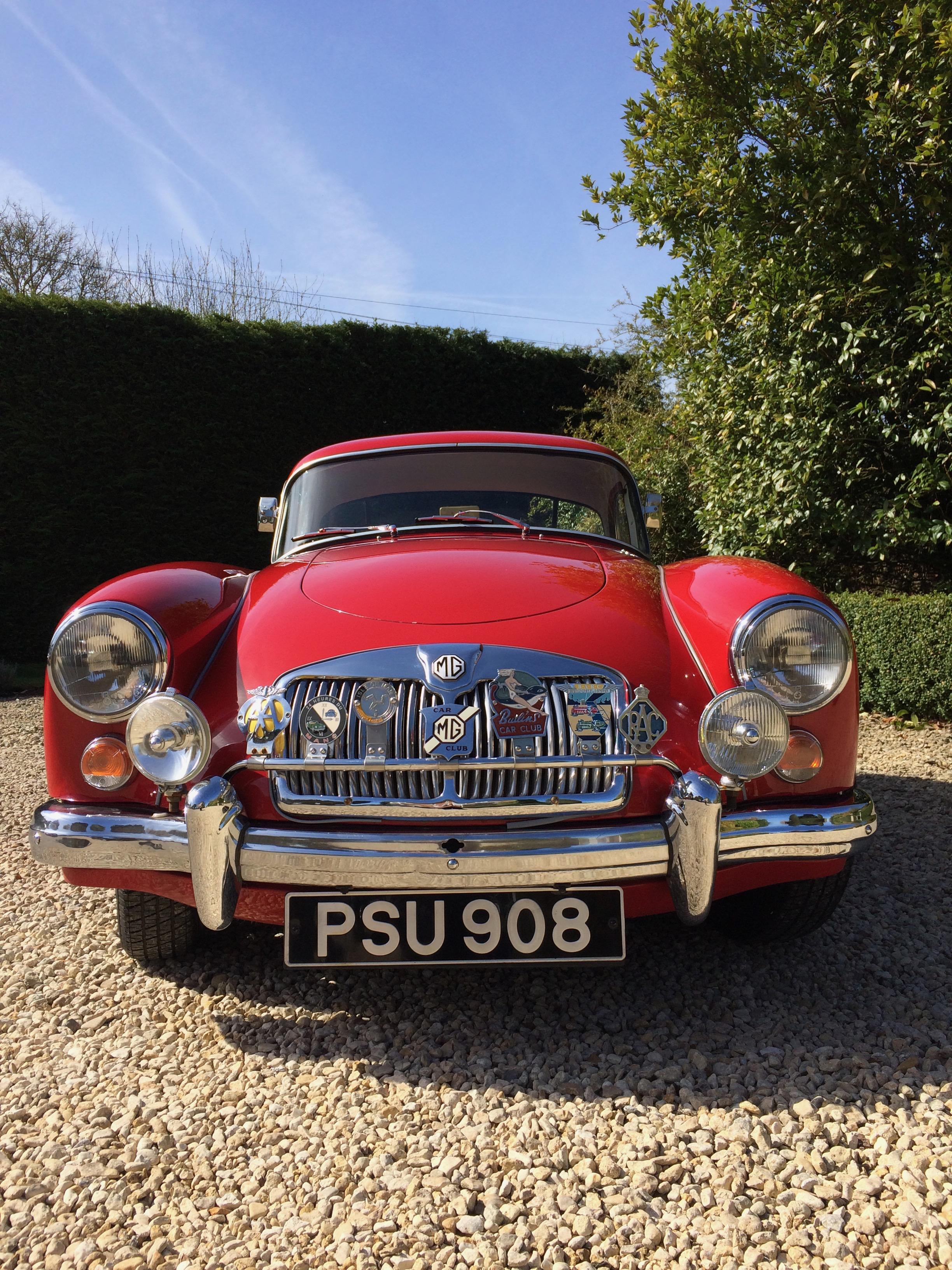 Stunning MGA Coupe 1961 Original RHD Car Manufactured 1961 British Classic Car 3