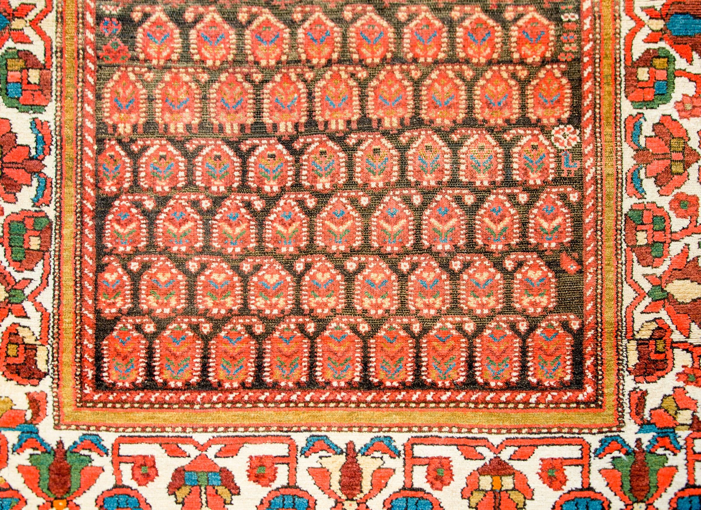 Tabriz Stupendo tappeto Malayer della metà del XX secolo in vendita