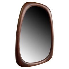 Stunning Mid-Century American Modern Craft Mirror by Dean Santner
