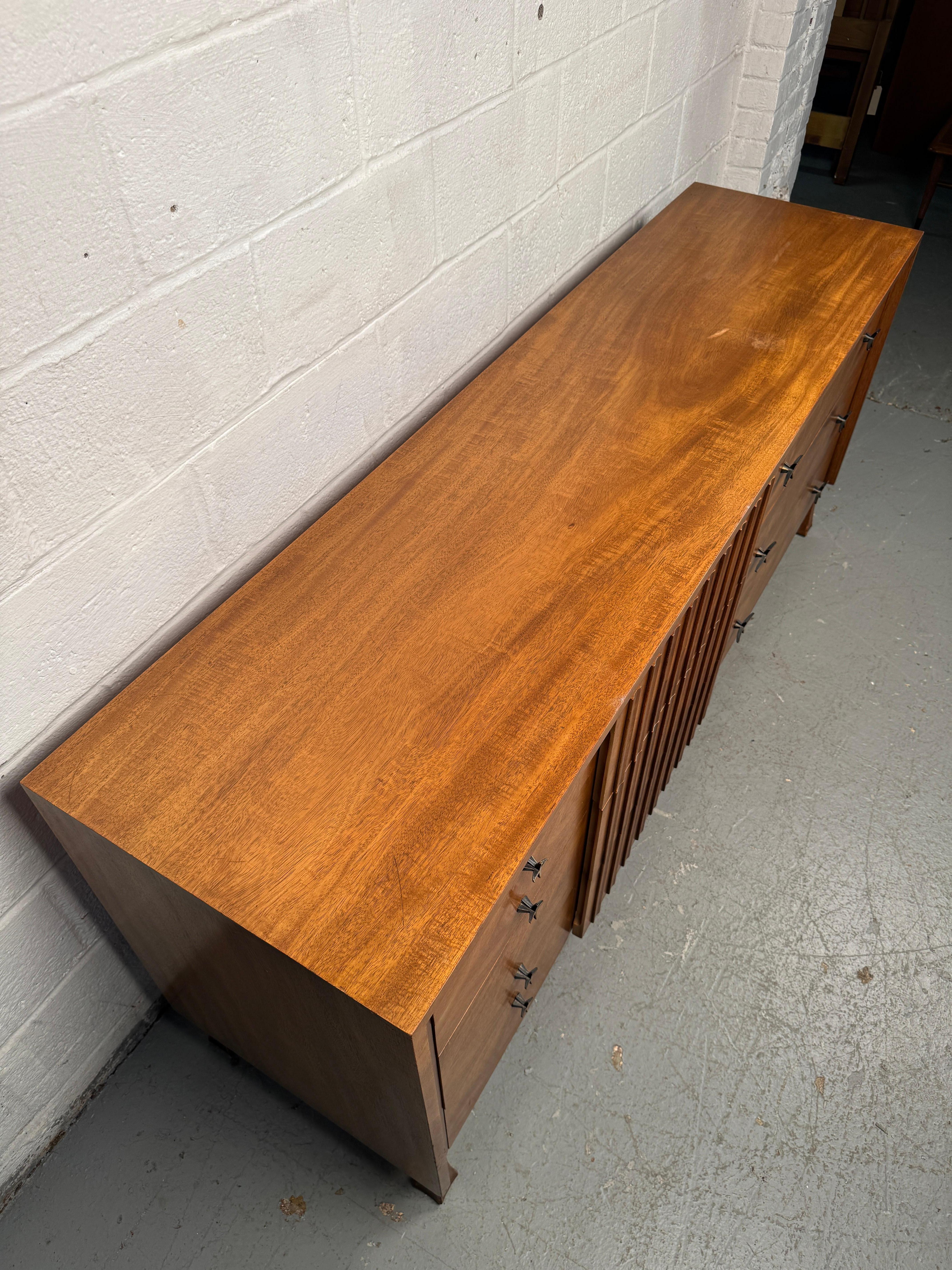 Wood Stunning Mid-Century Dresser Mfg. by Widdicomb For Sale