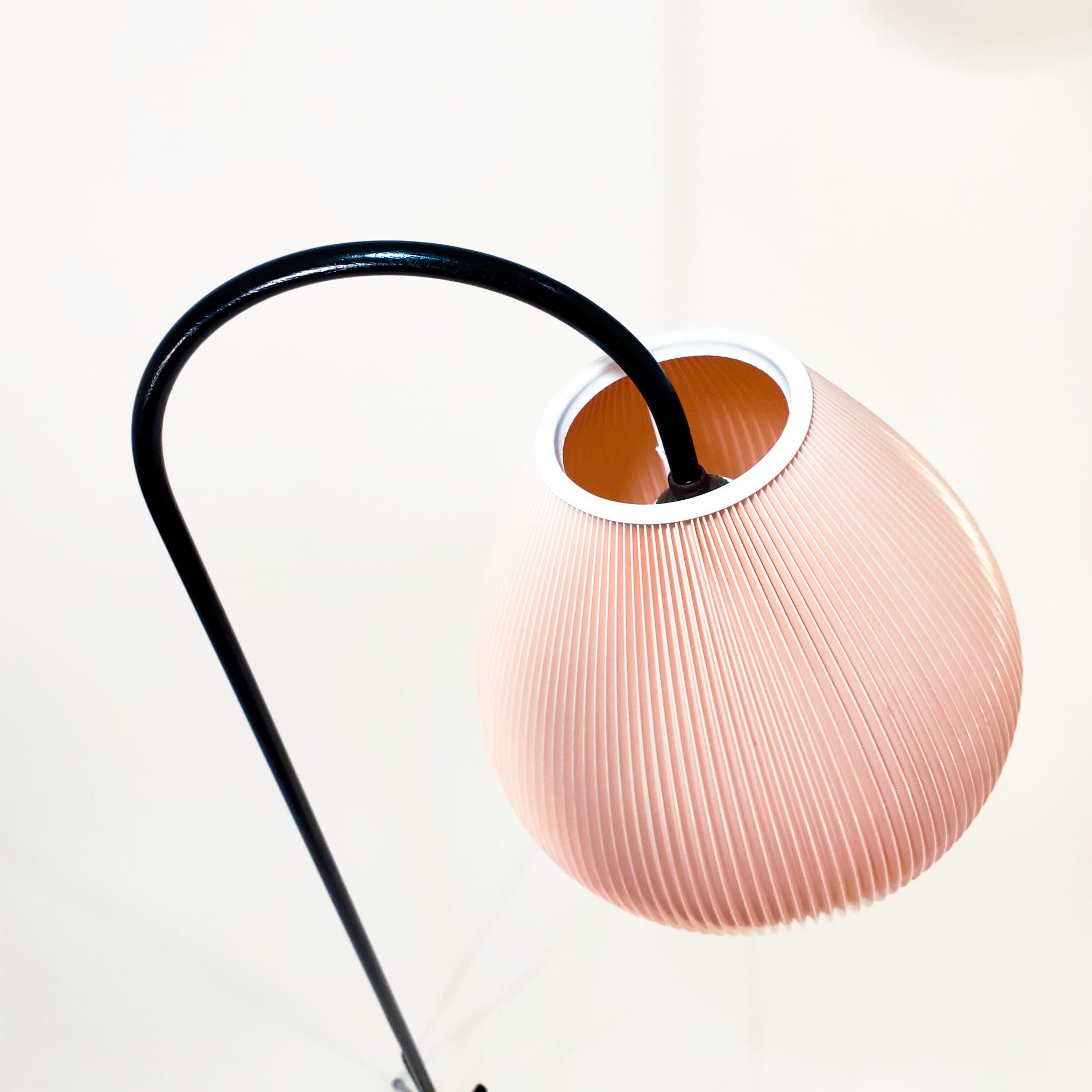 Atemberaubende Stehlampe von Jean Rispal aus der Mitte des Jahrhunderts, Frankreich, 1950er Jahre im Zustand „Hervorragend“ im Angebot in SANT ADRIÀ DE BESÒS, ES