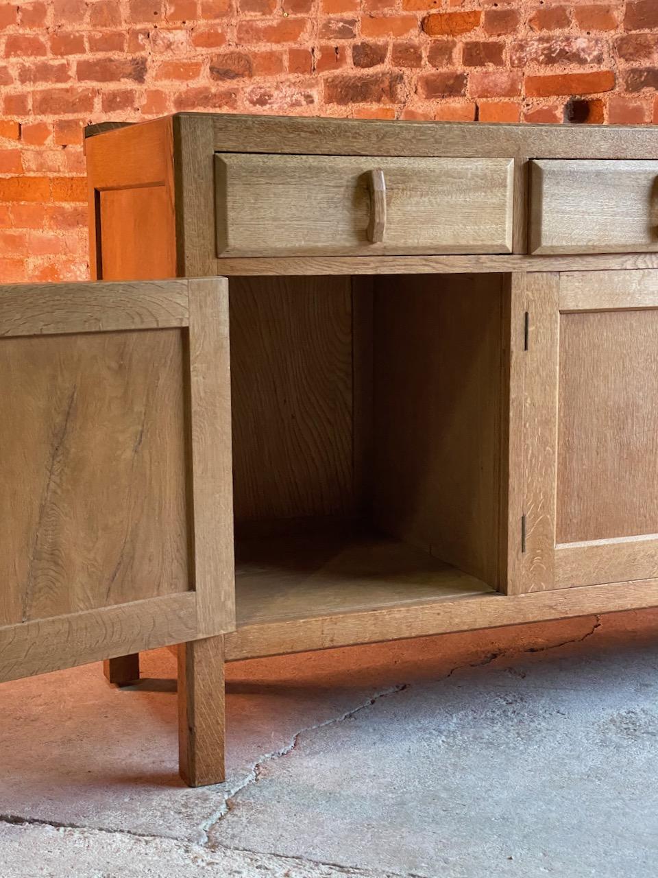 Stunning Midcentury Heal's Blonde Oak Sideboard Buffet, circa 1950 2