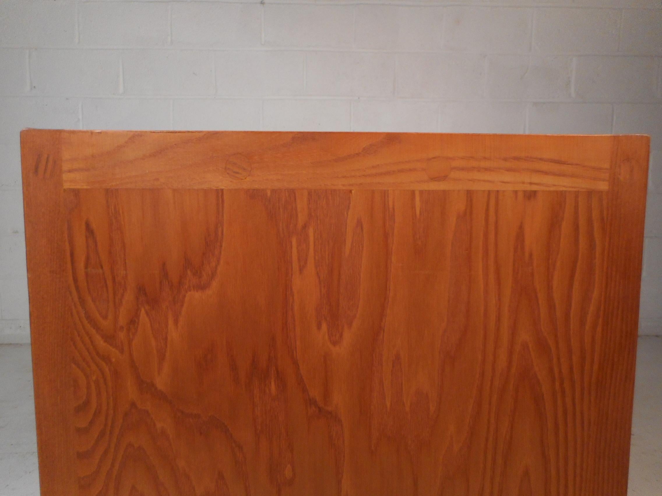 Cane Stunning Midcentury Oak Credenza by Oskar Huber