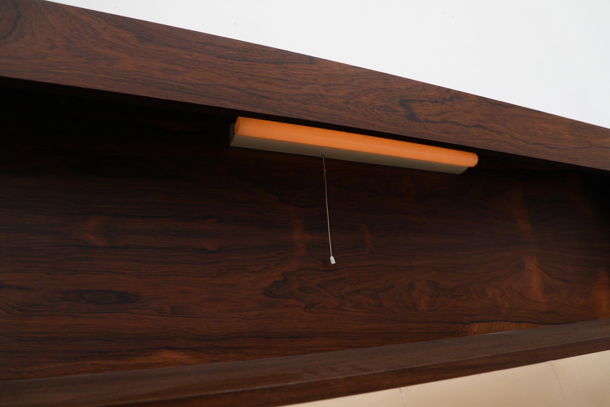 Superbe cadre de lit en palissandre du milieu du siècle par Arne Hovmand-Olsen, années 1960 en vente 5