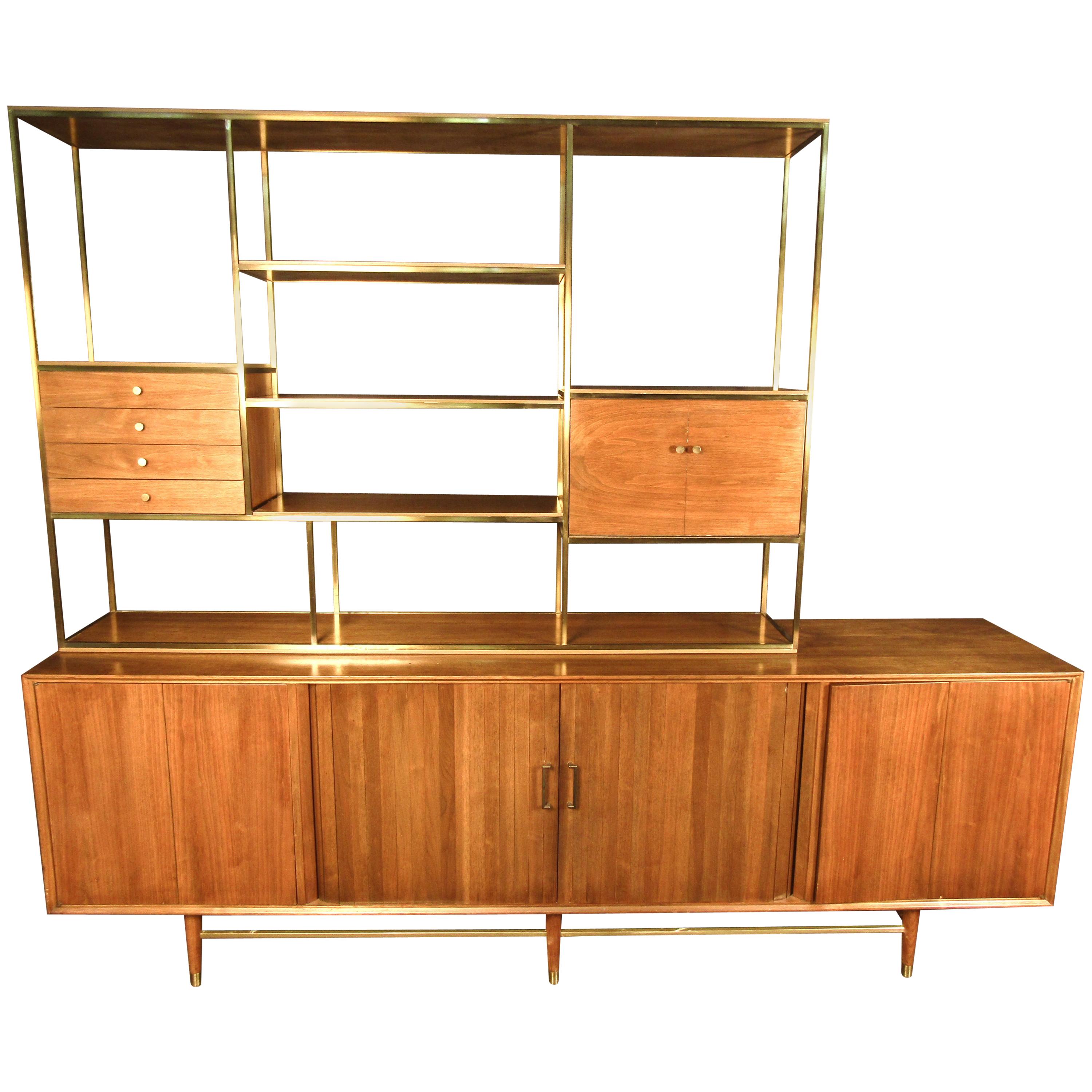 Stunning Midcentury Wall Unit by Furnete