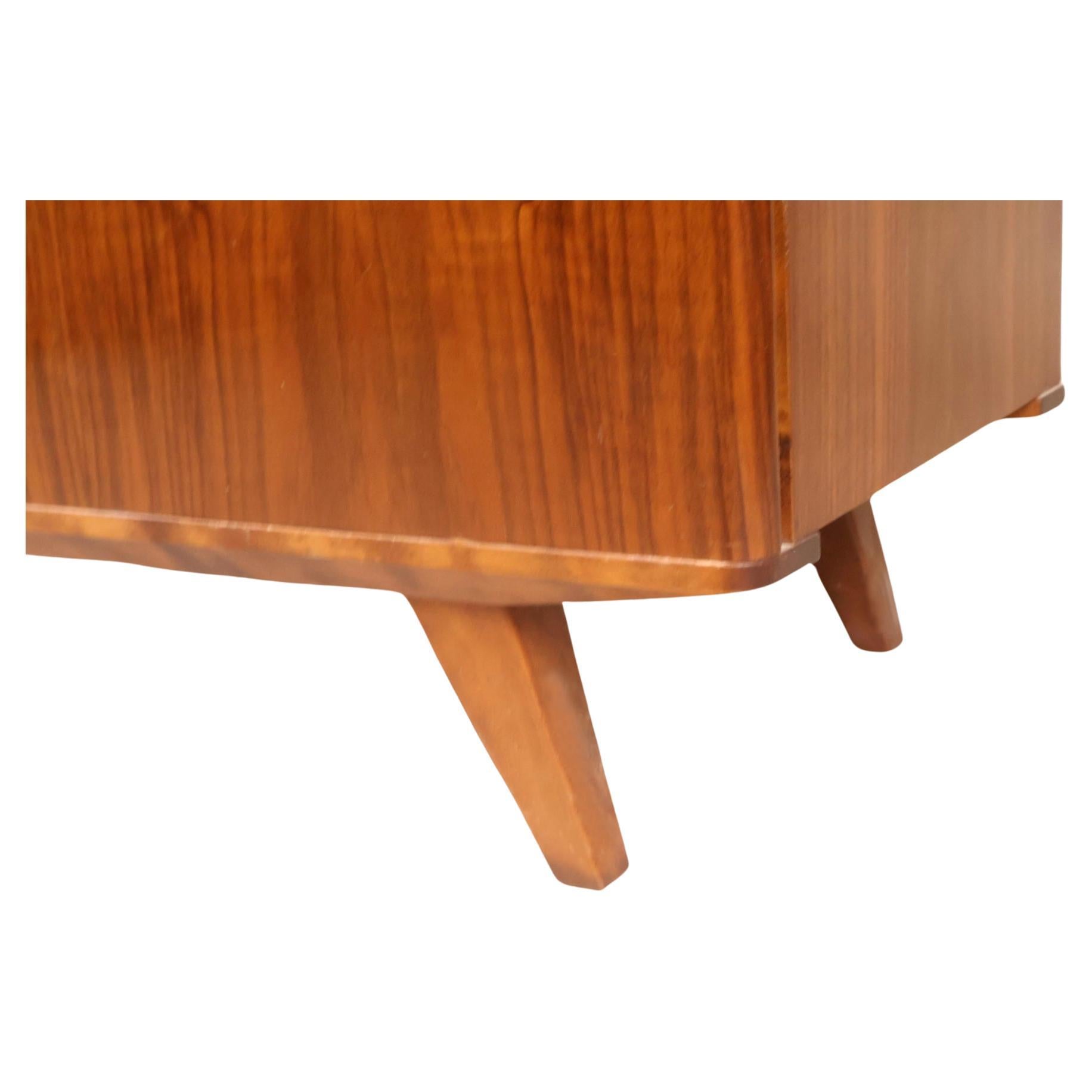 Mid-20th Century Stunning Midcentury 4 Drawer teak Dresser Made in Sweden For Sale