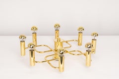 Stunning Midcentury Chandelier in Sciolari Style, 1970s