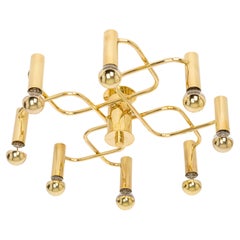 Vintage Stunning Midcentury Chandelier in Sciolari Style, 1970s