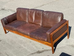 H.W Klein for Komfort. A Mid-century Modern 1970s Danish Living Room Set.