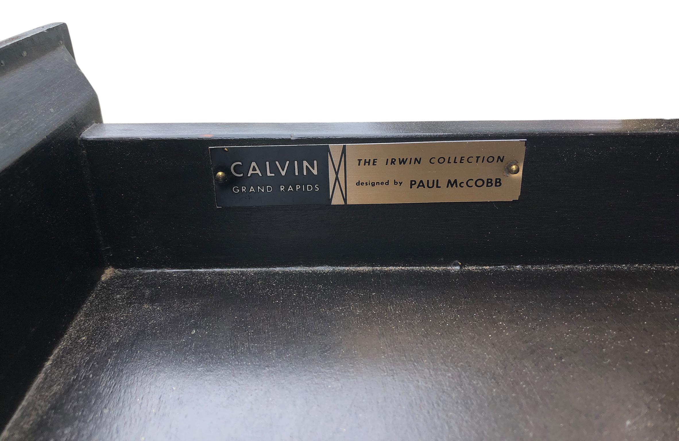 Stunning Midcentury Paul McCobb Calvin Irwin Brass Room Divider Shelf Wall Unit 2