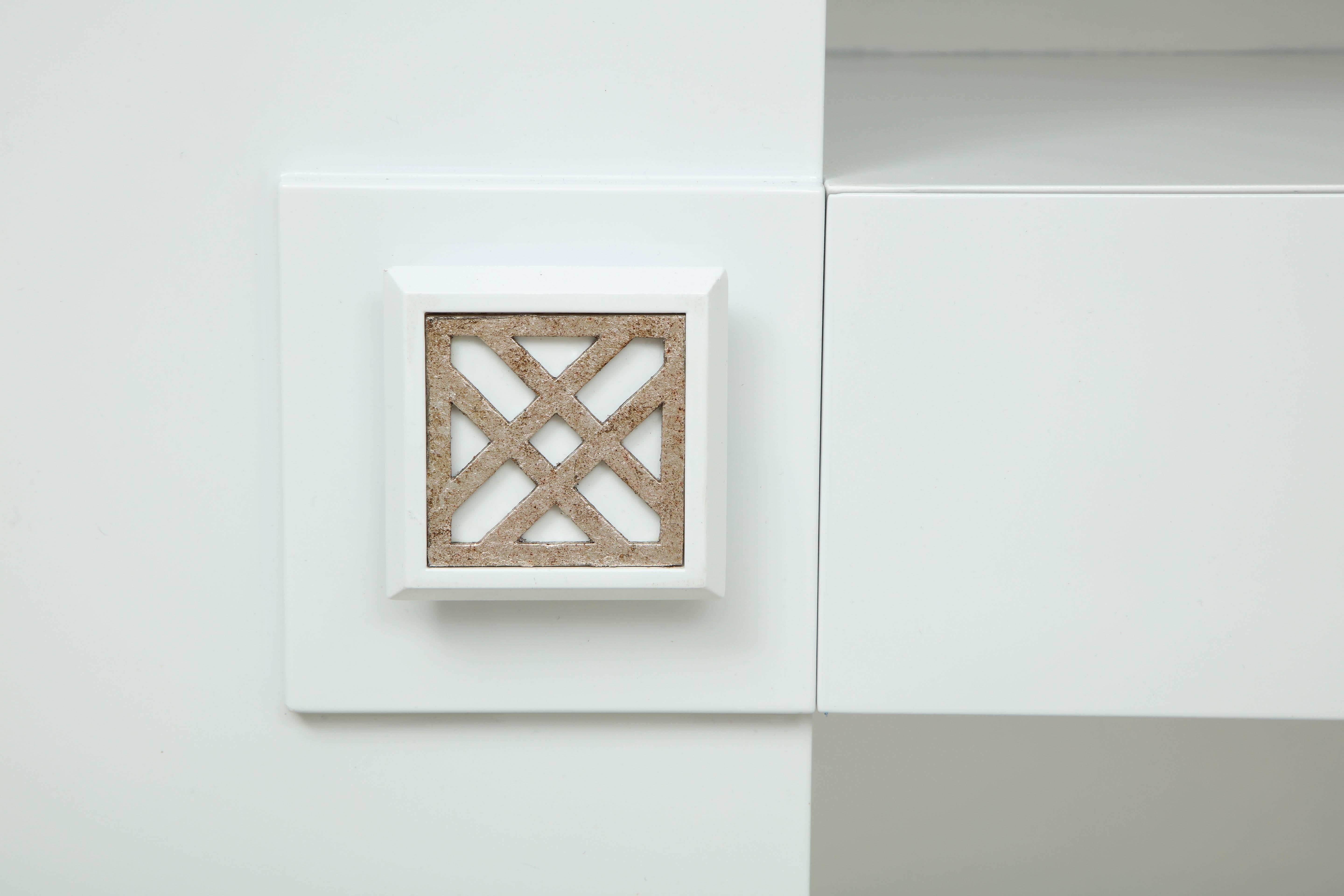American Minimalist Cabinet by James Mont For Sale