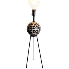 Stunning Modernist Floor Lamp by TYE of California / Angelo Testa
