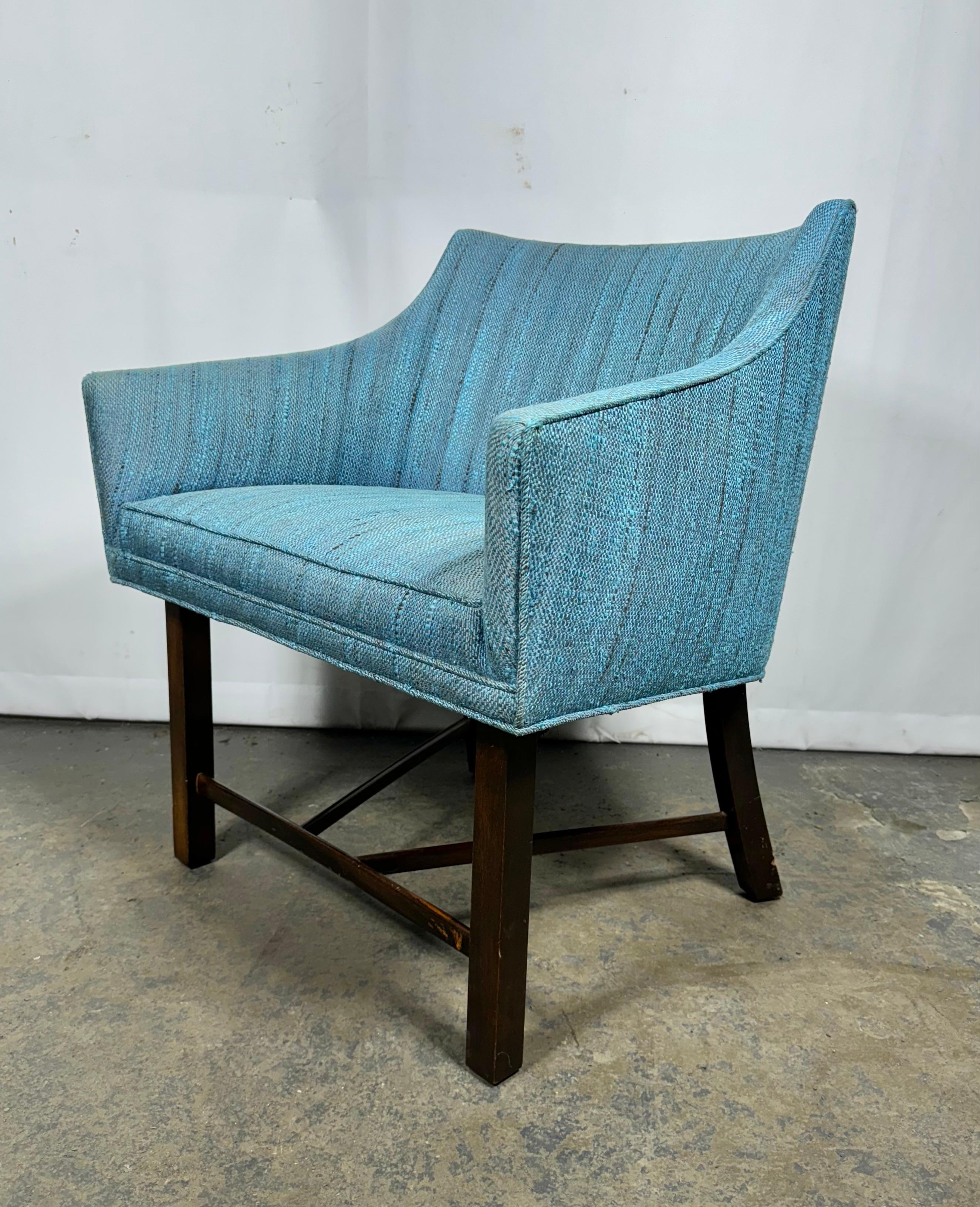 Milieu du XXe siècle Superbe fauteuil de salon moderniste Harvey Probber