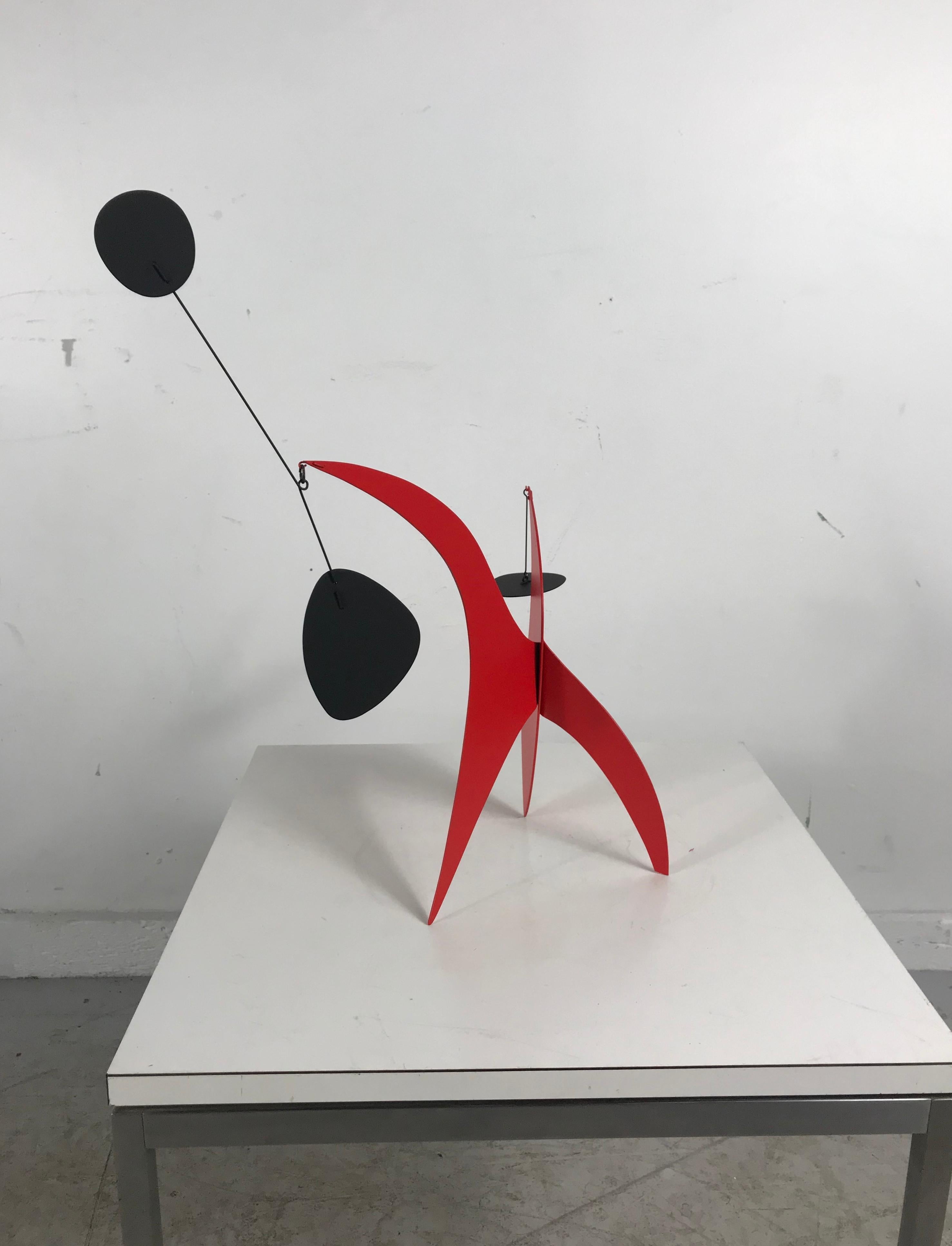 American Stunning Modernist Stabile/Table Sculpture by Graham Mitchell Sears