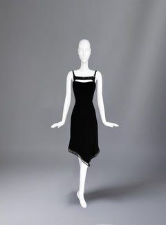 Stunning Mugler Dress Black CocktaiL Gown