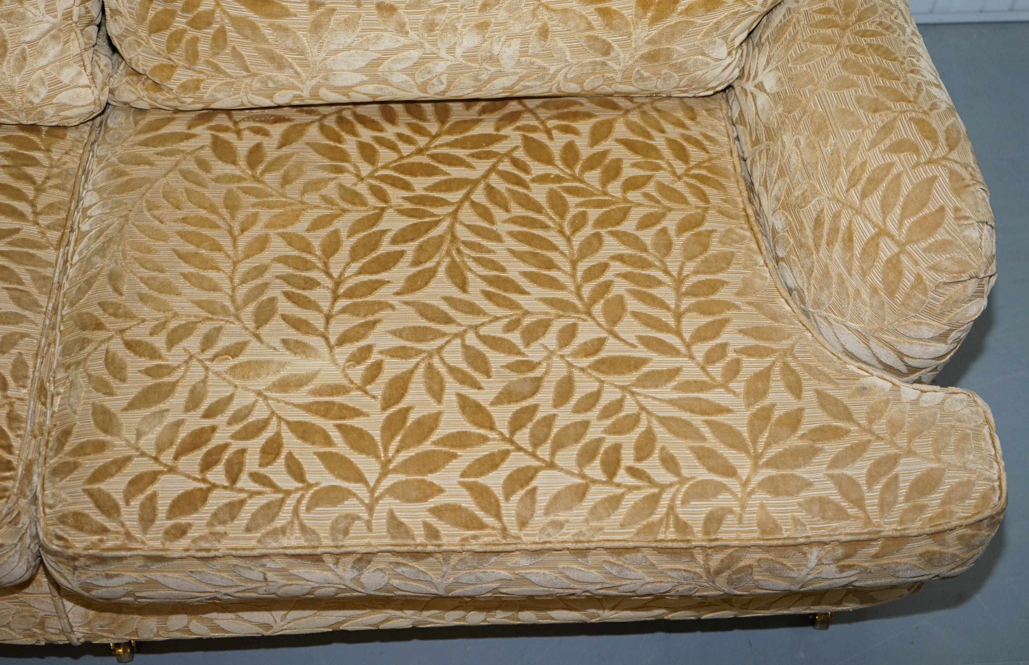 Fabric Stunning Multiyork Verona Howard Three-Seat Sofa Feather Cushions