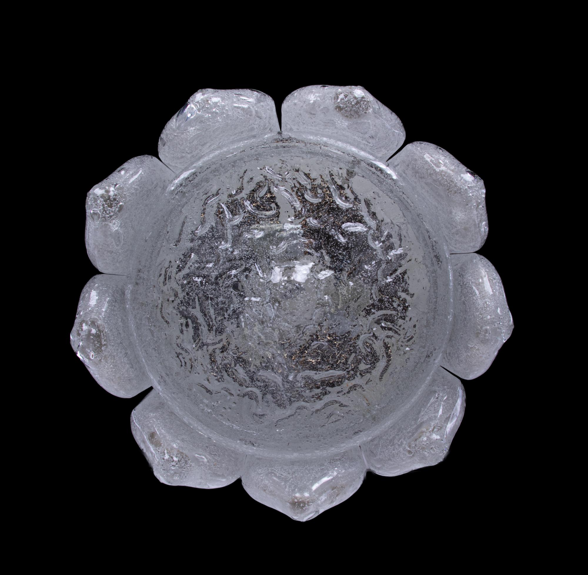 Stunning Murano Glass Chandelier by Doria, Germany, 1960s In Good Condition For Sale In Niederdorfelden, Hessen