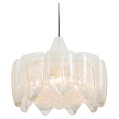 Stunning Murano Glass Chandelier by Doria, Germany, 1960s