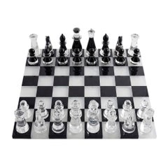Stunning Murano Glass Chess Set