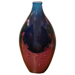 Stunning Murano Glass Vase Attributed to Salviati