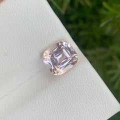 Stunning Natural Nigerian Morganite Stone 2.80 Carats Cushion Shape