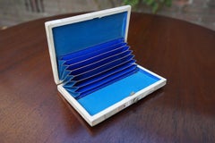 Stunning & Near Mint Condition Mid-19th Century Mother of Pearl Card Case / Box
