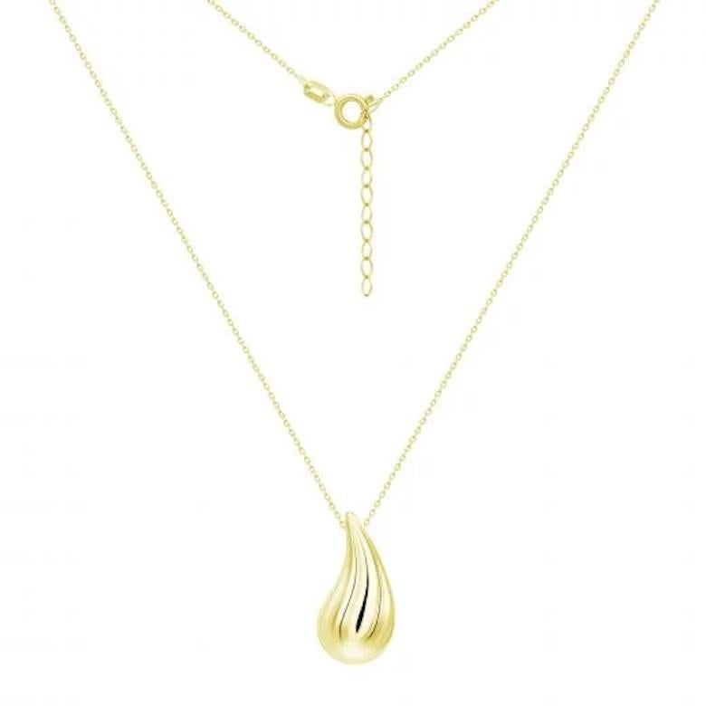 Rose Cut Stunning Necklace 14K  Yellow Gold for Her For Sale