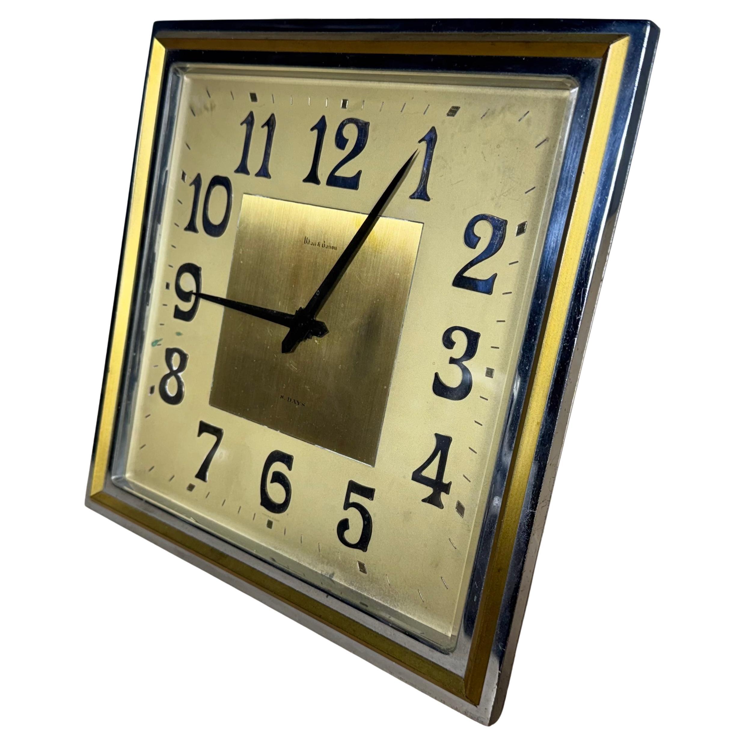 Stunning Omega Art Deco Desk Clock c.1930s