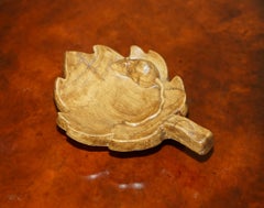 Stunning ViNTAGE ROBERT MOUSEMAN THOMPSON TRINKET CHANGE TRAY