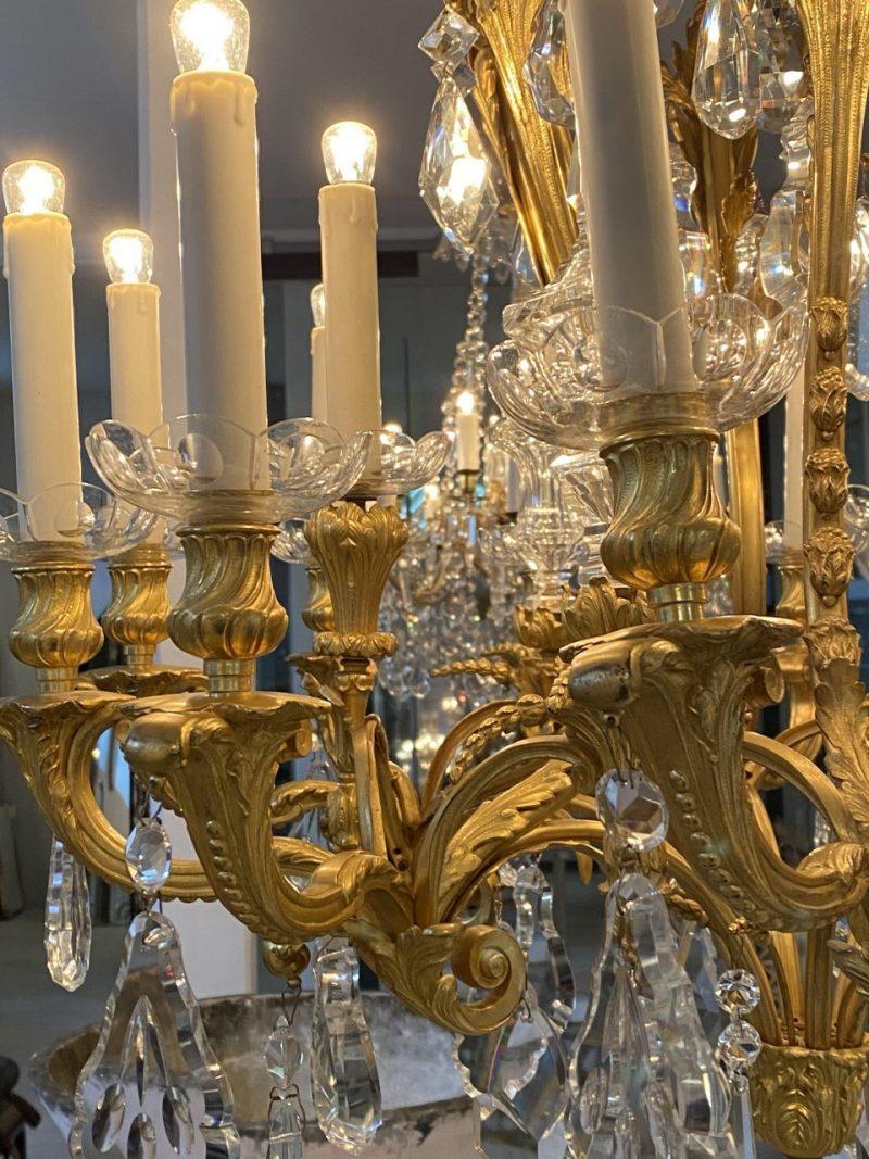 19th Century Stunning Opulant Chandelier, 1890, France For Sale