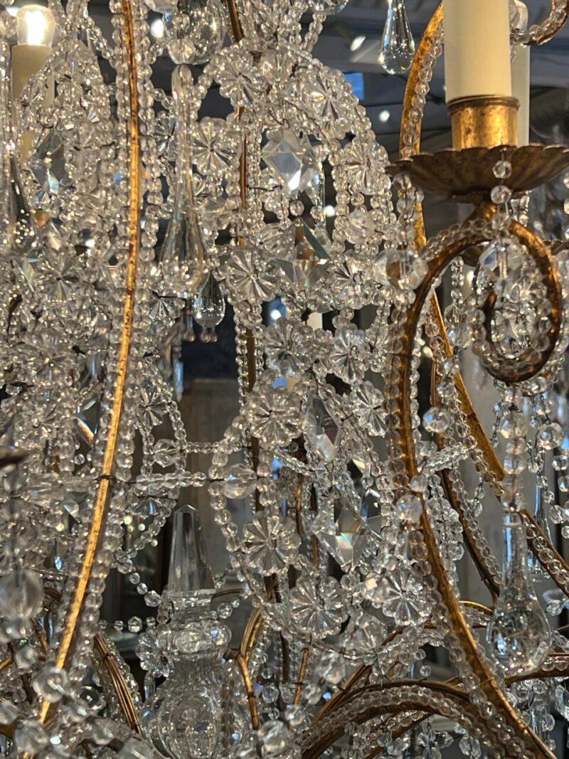 Stunning Opulant Chandelier, 1900, France For Sale 3